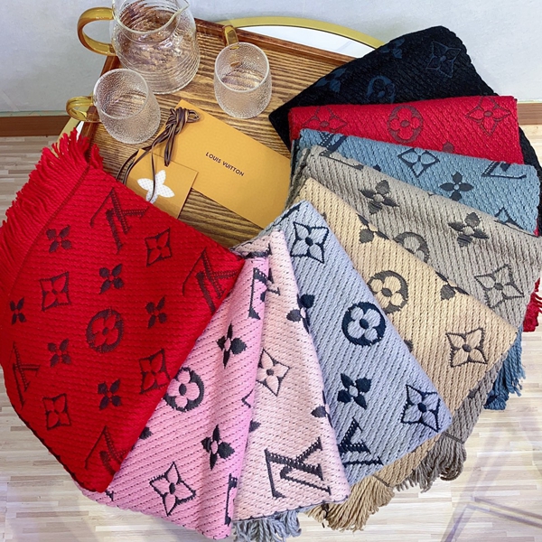 ブランドマフラー素材ディテール